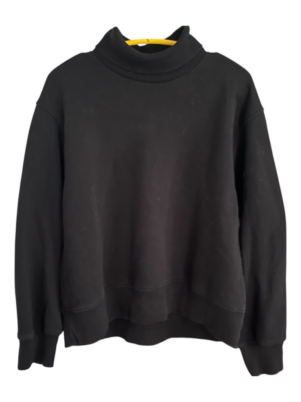 Zara Black Turtleneck Women's Hoodie Sweater